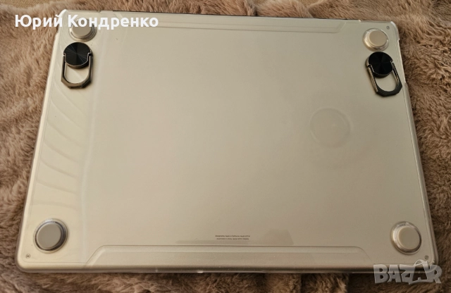 Продавам Apple MacBook Air 15.3" 8G/256GB, 2024 г., в перфектно състояние, без нито една драскотина., снимка 4 - Лаптопи за работа - 52720231