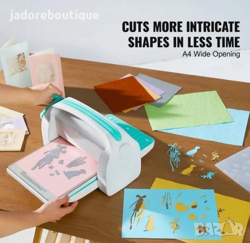 Машина за изрязване и релеф A4 Стартов комплект, снимка 4 - Други - 53616610