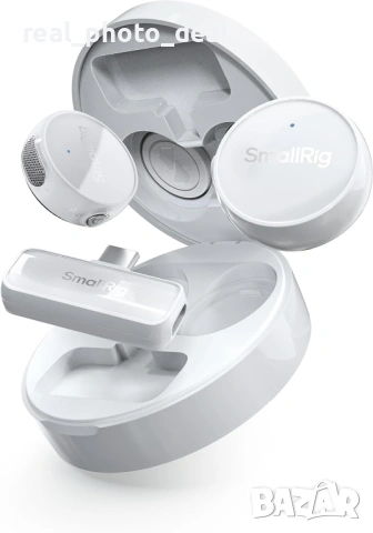 безжични микрофони SMALLRIG S60 – ЧИСТО НОВИ, неразопаковани - 2бр + приемник