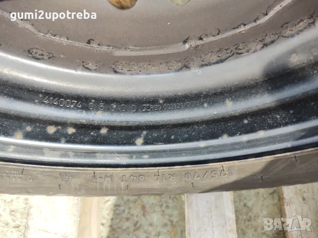 14 джанти 5х100 VolksWagen POLO 5J et35 Pirelli 175/70/14 2020г 7/9мм, снимка 7 - Гуми и джанти - 47206845