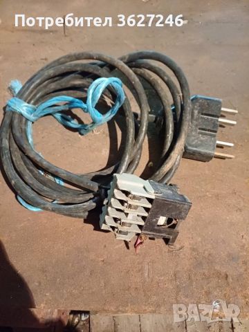 5м трифазен кабел, снимка 1 - Кабели и адаптери - 45673555