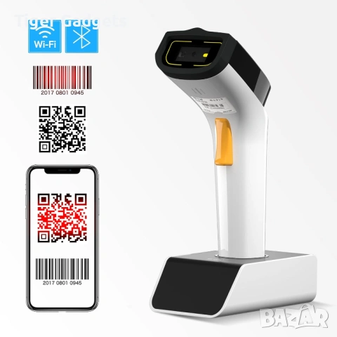 NETUM DS2800 WiFi 2D баркод скенер безжичен QR POS автоматичен, снимка 3 - Друга електроника - 54082579