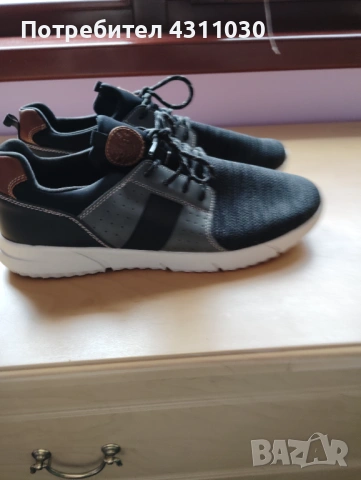 Нови летни мъжки обувки 46 номер, снимка 3 - Ежедневни обувки - 53412262