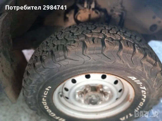 bfgoodrich trail terrain t/a ko2 lt 235/75r15 104/101s, снимка 7 - Гуми и джанти - 47138105