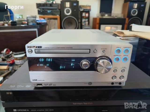 Ресивър с CD Kenwood RD-K501 USB, снимка 1 - Ресийвъри, усилватели, смесителни пултове - 46318325