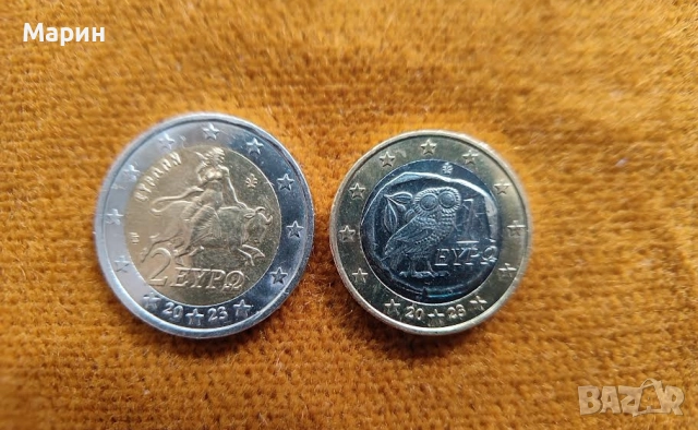 Нови гръцки Евро монети