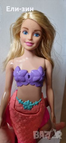 оригинална закръглена кукла Барби русалка на Мател, снимка 5 - Кукли - 46199325