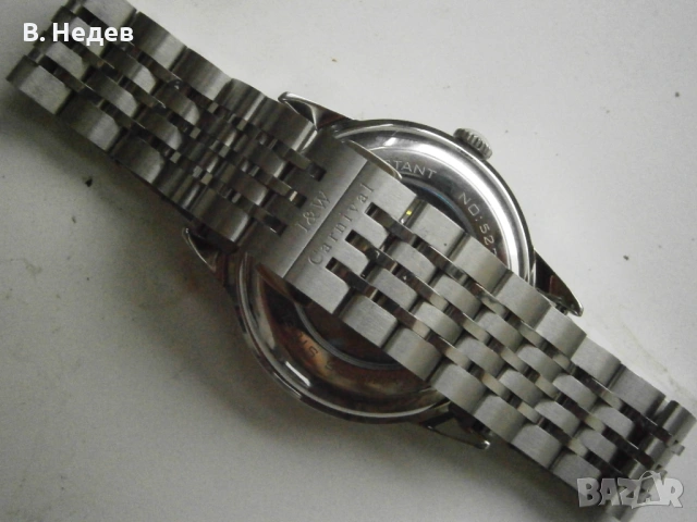 CARNIVAL, I&W, Citizen-Miyota 8210, workhorse mov`t, Чисто нов!, снимка 7 - Мъжки - 53290863