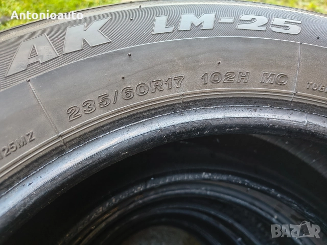 235 60 17 - 4бр. зимни гуми Bridgestone, снимка 7 - Гуми и джанти - 52620993