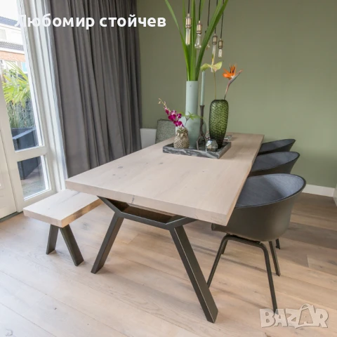 Метални Крака за Маса, Крака за Маса, Трапезна Маса, снимка 6 - Маси - 50730839