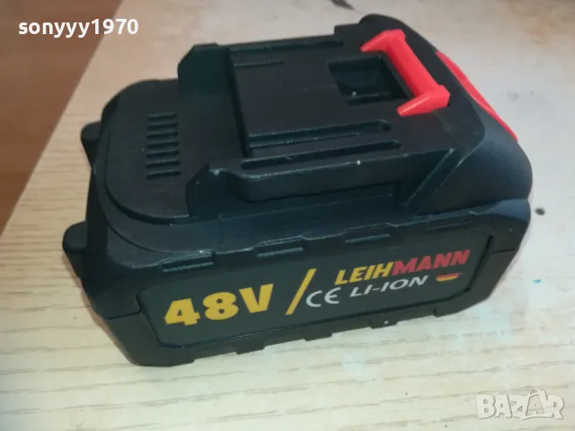 LEIHMANN 48V LI-ION БАТЕРИЯ ЗА ВОДОСТРУЙКА ВИНТОВЕРТ ДРУГО 2910241220, снимка 2 - Винтоверти - 47759471