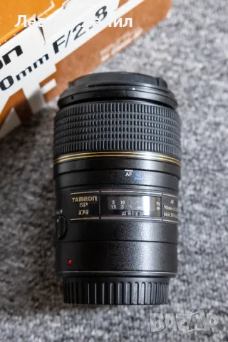 Tamron SP AF 90mm f/2.8 Di Macro 1:1 за Канон Canon, снимка 3 - Обективи и филтри - 48359861