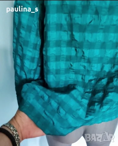 Три броя различни / Дамска риза в каре / памук и пясъчна коприна , снимка 12 - Ризи - 36563946