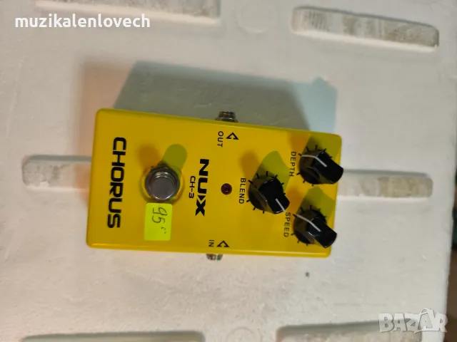 Nux CH-3 Chorus Electric guitar pedal effect - хорус педал за ел китара /КАТО НОВ/, снимка 8 - Китари - 36870260