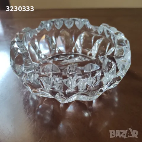 Кристален пепелник, снимка 7 - Декорация за дома - 49728584