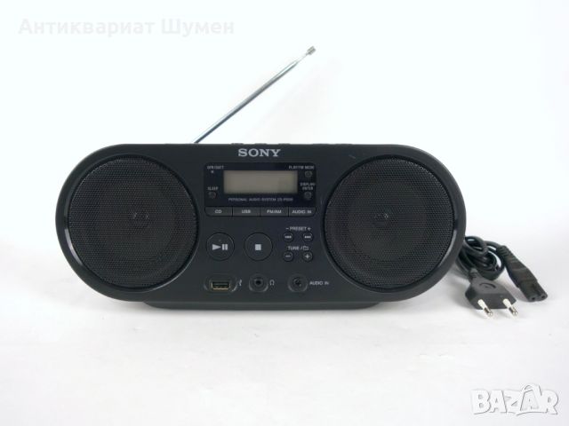 Преносима мини система Sony ZS-PS50 с CD плеар, USB, AUX и FM радио, снимка 1 - Аудиосистеми - 46796260