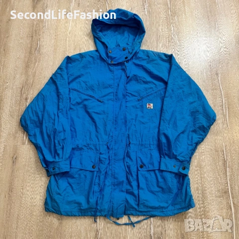 Винтидж яке Elho Sportswear мъжко размер XL, синьо, 90-те ретро