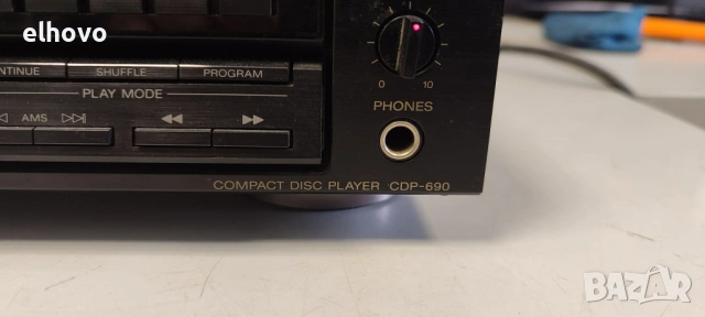 CD player Sony CDP-690, снимка 3 - Аудиосистеми - 53281261