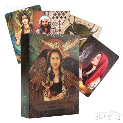 Очарователни таро и оракул карти: Everyday Witch Tarot & Oracle & Angels and Ancestors Oracle, снимка 13 - Карти за игра - 34296920