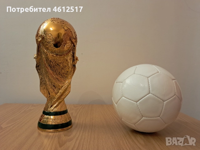 продавам трофей купа световнo първенство пo футбол, снимка 3 - Други ценни предмети - 52673469