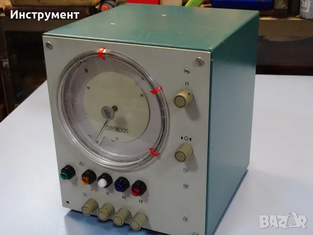 Уред за активен контрол VEB Massi AEROPAN CO-IV-59 dual air gauge, снимка 9 - Резервни части за машини - 47190602