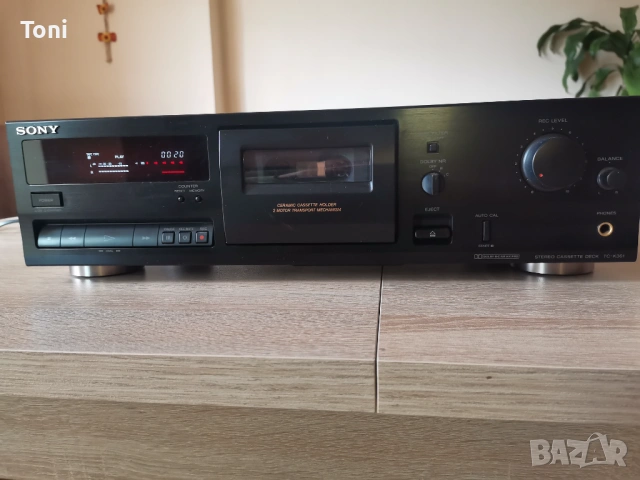 Касетен дек Sony tc k361, снимка 9 - Декове - 54007684