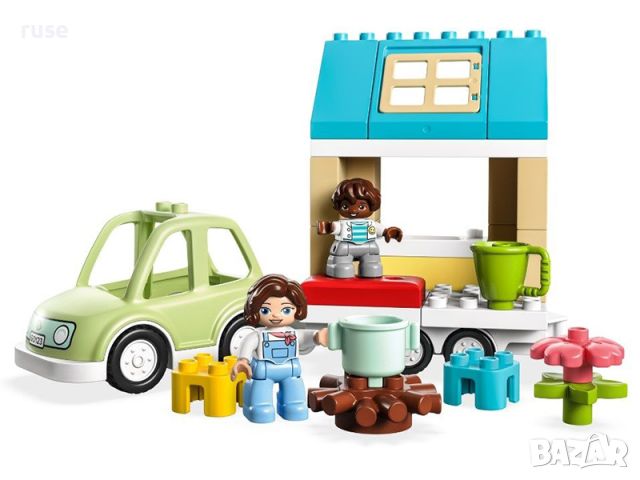 НОВИ!LEGO® DUPLO® Town 10986 Семейна къща на колела, снимка 3 - Конструктори - 45917079