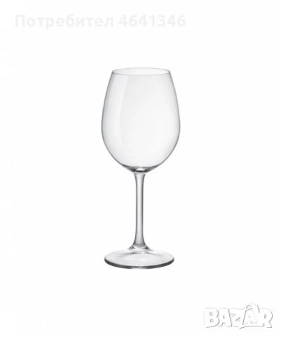 Комплект от 6 броя чаши за вино Bormioli Rocco Riserva, снимка 3 - Чаши - 52340501
