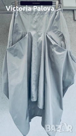 Интересна пола с джобове стил бохо, снимка 3 - Поли - 50578446