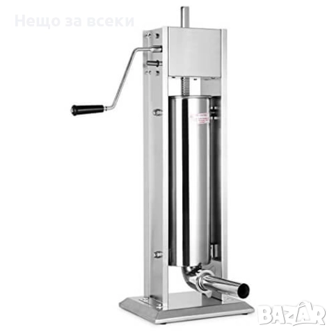 Пълначка за месо вертикална от неръждаема стомана 7 литра, снимка 5 - Месомелачки - 51940545