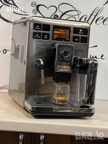 Кафемашина кафе автомат Saeco exprelia с гаранция, снимка 2 - Кафемашини - 46412933