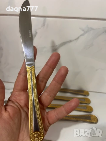 5 луксозни ножа за сервиране, снимка 10 - Прибори за хранене, готвене и сервиране - 50761147