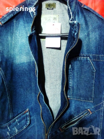Final jeans ,size L, снимка 3 - Якета - 52106224