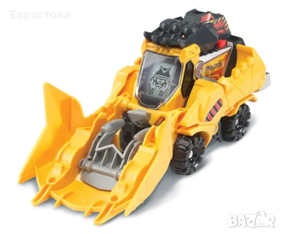 Интерактивна играчка VTech Switch & Go Dinos Brutus, The Triceratops Digger - динозавър, снимка 5 - Образователни игри - 47241910