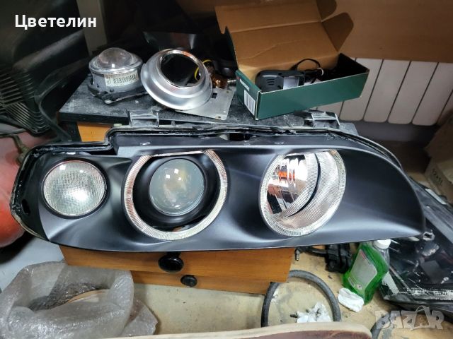 РЕМОНТ Рециклиране на фарове на BMW E39 remont reciklirane na farove, снимка 4 - Части - 46592426