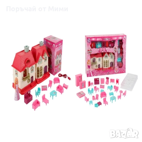 Къщичка за кукли Funny House, снимка 4 - Кукли - 52232652