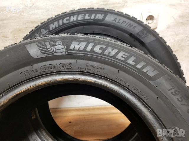 195/65/15 Michelin Alpin 6 / зимни гуми, снимка 8 - Гуми и джанти - 52722480