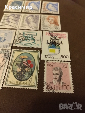 Пощенски марки Италия , снимка 3 - Филателия - 51695341