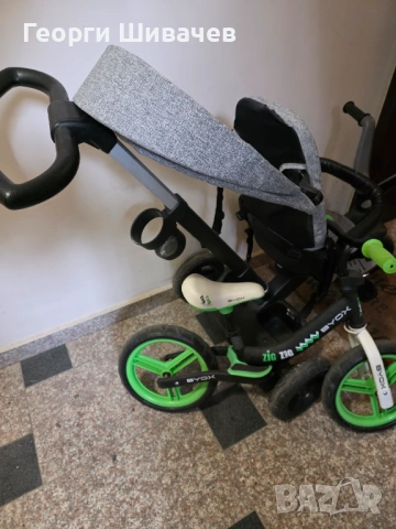 Триколка и двуколка, снимка 4 - Детски велосипеди, триколки и коли - 53884647