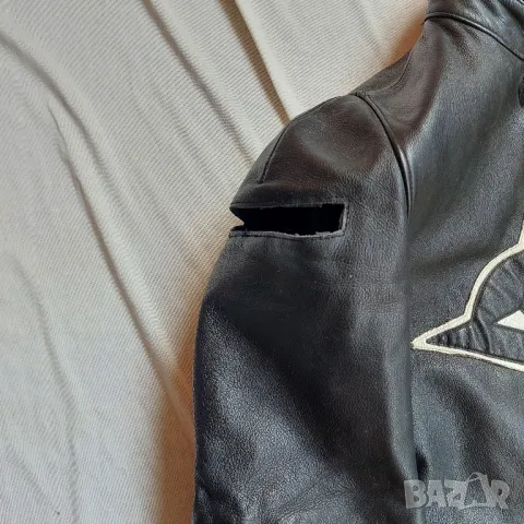 дамско Dainese кожено яке размер 50 с протектори рамене и лакти , снимка 4 - Якета - 49679587