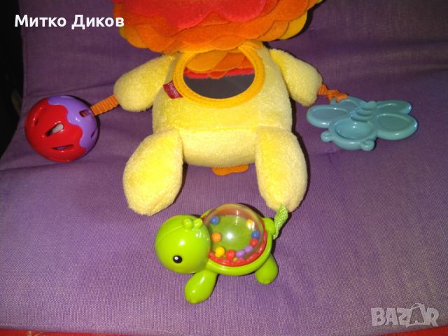 Занимателна детска играчка Лъвче Fisher Price с три залагалки, снимка 2 - Други - 46089385