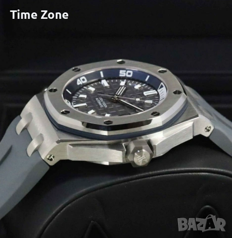 Audemars Piguet Royal Oak Offshore Diver 42mm Steel Grey Dial Automatic Различни Варианти, снимка 4 - Мъжки - 54044417
