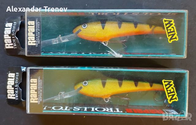 Воблери-Rapala MR  TTM  RNR-спряни от производство, снимка 5 - Екипировка - 46613752