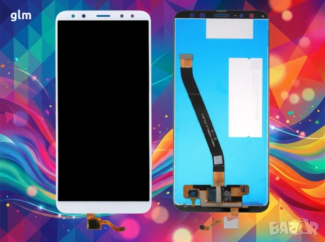 LCD Дисплей за Huawei Mate 10 Lite  + Тъчскрийн бял