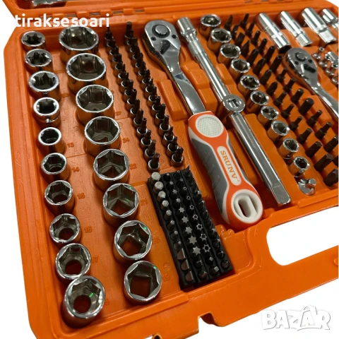 Професионален Гедоре куфар 216 части - За майстори и професионалисти, снимка 2 - Гедорета - 50787615