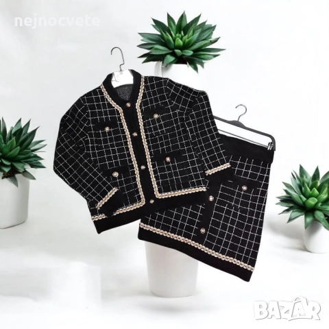 Дамски комплект от две части-туйд, снимка 3 - Комплекти - 52522084