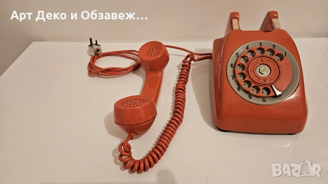 Ретро телефон с шайба, снимка 6 - Стационарни телефони и факсове - 53940958