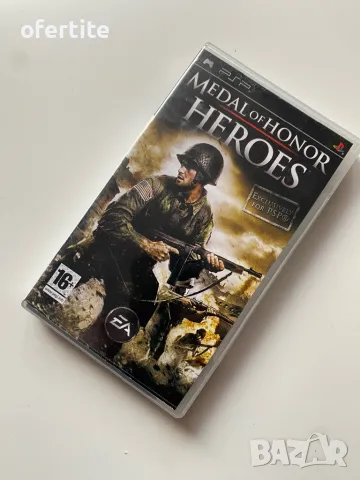 ✅ Medal of Honor - Heroes 🔝 PSP, снимка 1 - Игри за PlayStation - 49521942