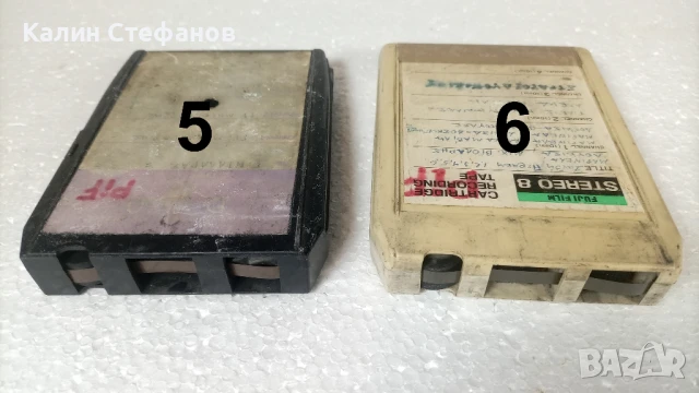 8 пистови касети от едно време 8-track, снимка 5 - Антикварни и старинни предмети - 50521629