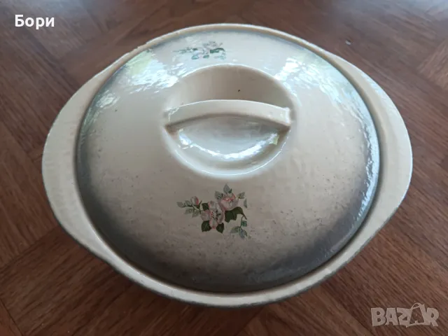 Чугунена тенджера 1912г българска, снимка 2 - Съдове за готвене - 50156535